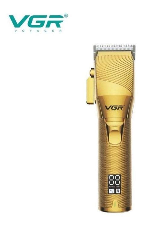 Cortadora De Pelo Barba Clipper Vgr V Display Led Usb Recargable