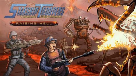 Starship Troopers: Terran Command - Raising Hell expansion announced with teaser trailer