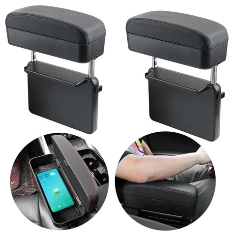 Arm Rest Box Car Armrest Organizer Adjustable Universal Heat Map