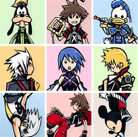 Icon Set Kingdom Hearts Kingdom Hearts Ii Kingdom Hearts Art