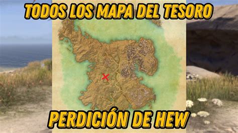 Todos Los Mapas Del Tesoro En Perdici N De Hew The Elder Scrolls