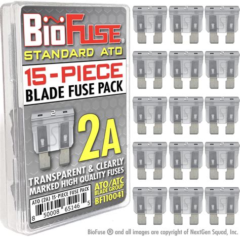 Snapklik BioFuse Standard ATO 2A Fuse Set