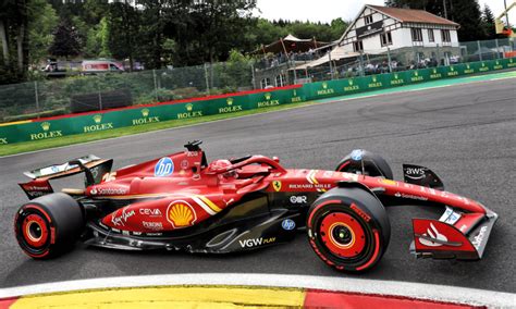 F Gp De Belgique Charles Leclerc En Pole Gr Ce La P Nalit