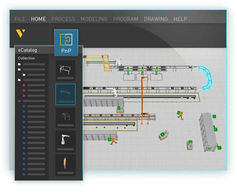 Factory layout design - Visual Components