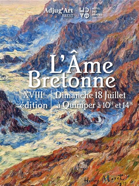 Vente Ame Bretonne Juillet Adjug Art