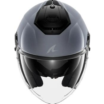 Shark Casque Moto Jet Rs Blank Gun Silver