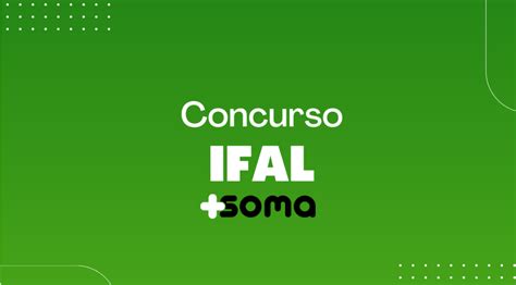 Concurso IFAL Publicado Edital