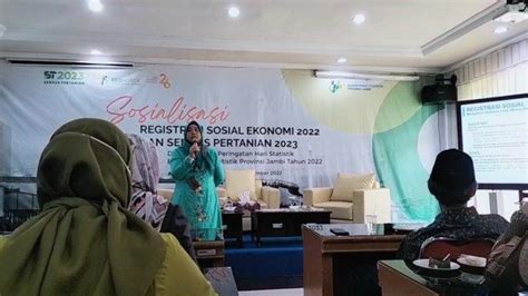 Bps Provinsi Jambi Akan Memulai Regsosek Oktober November