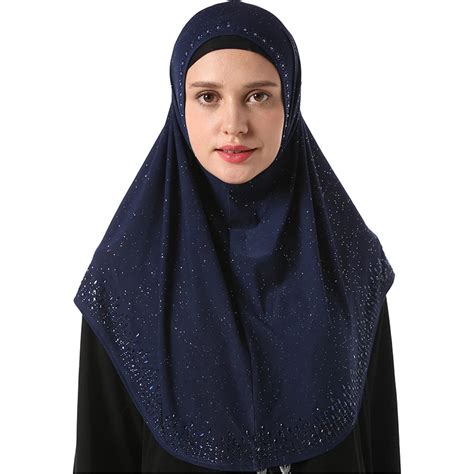 Babalet Womens Modest Muslim Islamic Ultra Soft Breathable Solid