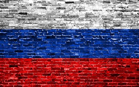 1920x1080px 1080p Free Download Russian Flag Bricks Texture Europe