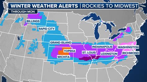 Major winter storm to bring heavy snow, ice from central Plains to mid ...