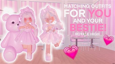 Cutest Matching Outfit Ideas In Royale High For You And Your Bestie🖤😍