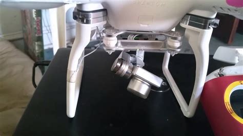 Dji Phantom Vision Plus Gimbal Beeping Youtube