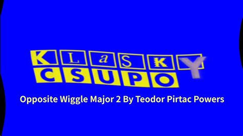 Klasky Csupo Opposite Wiggle Major 2 By Teodor Pirtac Powers Youtube