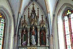 Category St Katharina Altrei Interior Wikimedia Commons