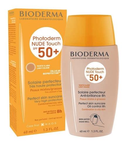 Photoderm Nude Touch Spf Bioderma Tono Claro Envío gratis
