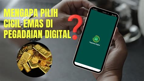 Cara Cicil Emas Di Aplikasi Pegadaian Digital Youtube