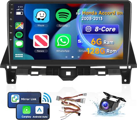 Amazon 8 CORE 6G 128G Car Radio For Honda Accord 8th 2008 2013