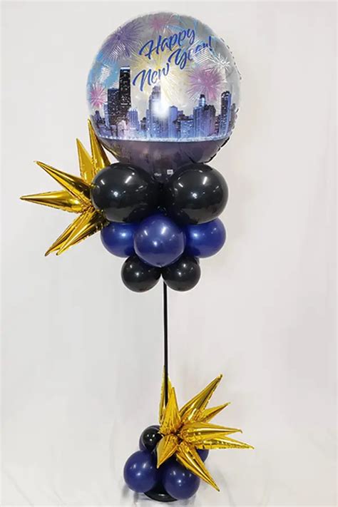 New Year's Eve Balloon Decor