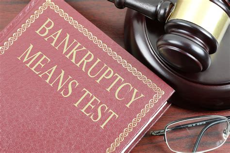 Bankruptcy Means Test Free Of Charge Creative Commons Law Book Image