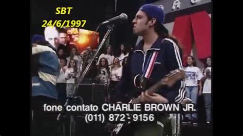 Charlie Brown Jr O Coro Vai Comê Programa Livre 1997 YouTube