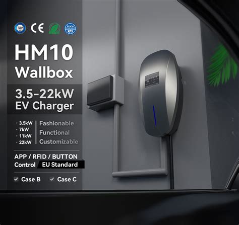 Waterproof Ip Ik Electric Car Charging Station High Quality Wallbox