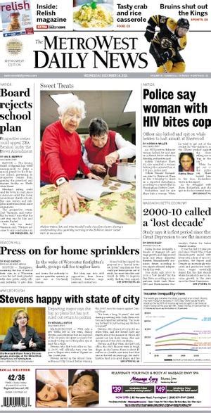 Print Extras in today's MetroWest Daily News