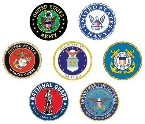 Official US Military Logos