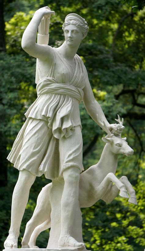 Artemis The Greek Goddess Of The Hunt Statue