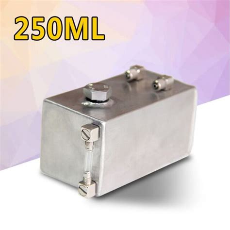 250ml Stainless Steel Fuel Tank For Rc Car Ship Methanol Gasoline Engine Model Ebay