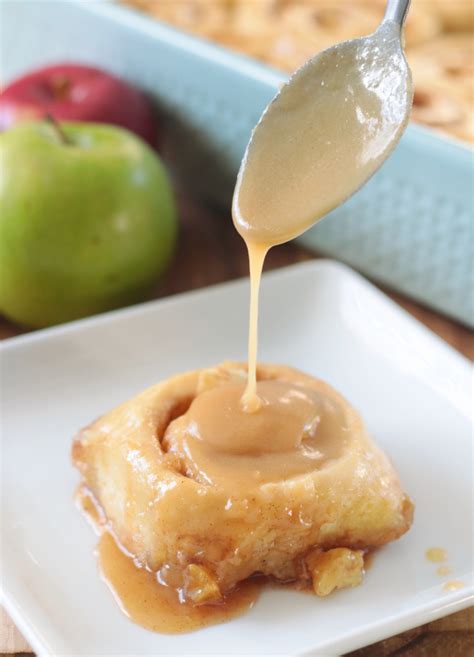 Caramel Apple Cinnamon Rolls Video Gluesticks Blog