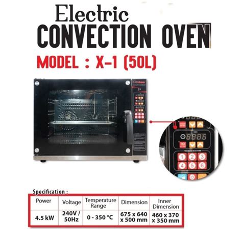 Convection Oven The Baker 120L X2 P