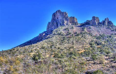 Peak in the distance at Big Bend National Park, Texas image - Free