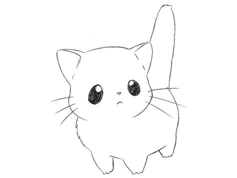 Dibujo Gatito Kawaii Gatos Kawaii Dibujos Kawaii Kawaii Dibujos De Colorear