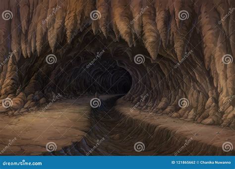 View At The Mouth Of The Cave Stock Photo Image Of Rocky Mountain