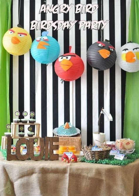 Festa Angry Birds Ideias Fotos De Decora O Bird Birthday