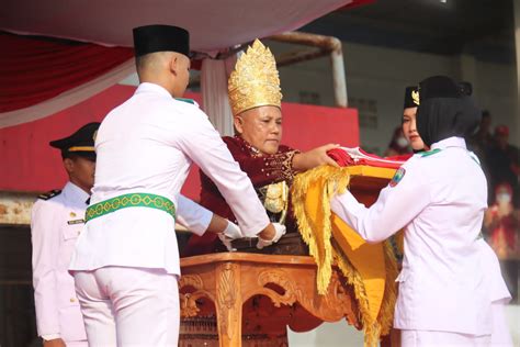 Bupati Nanang Jadi Inspektur Upacara Peringatan Hut Ke 77 Kemerdekaan Ri