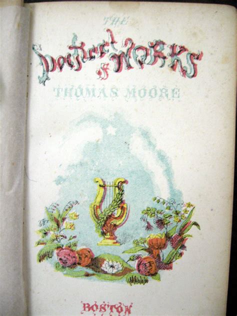 The Poetical Works of Thomas Moore by Thomas Moore - from Robert Erwin, Bookseller (SKU: 9088)