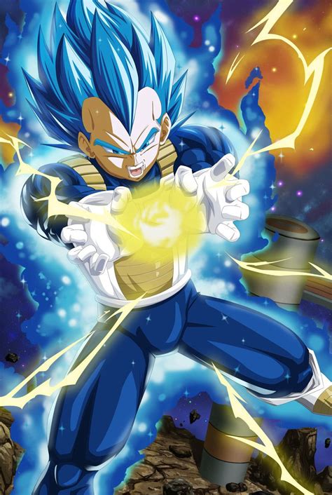 Artstation Vegeta Blue Ssgss Evolution Fun Practice Jonathan