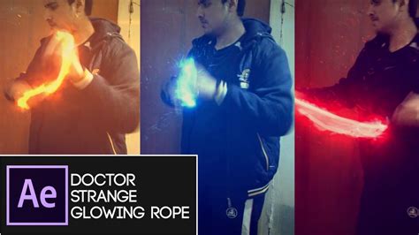 After Effects Tutorial Doctor Strange Glowing Rope Or Lasso Fast And