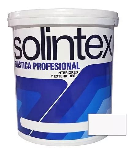 Pintura Caucho Blanco Plastica Solintex Cod 1050332 COBRA STORE