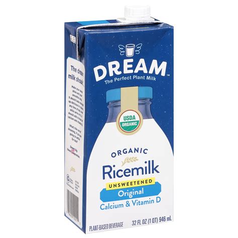 Dream Rice Dream Original Unsweetened Rice Drink 32 Fl Oz Shipt