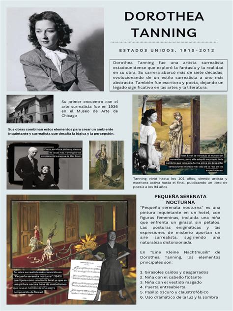 Cuadro Laberinto De Dorothea Tanning Pdf Educación En Artes