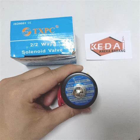 Jual Solenoid Valve Inch Brass Kuningan V Ac Vac Nc Dn