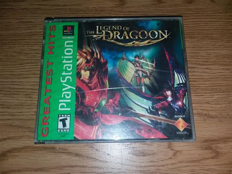 Legend Of Dragoon Greatest Hits Box Only Playstation