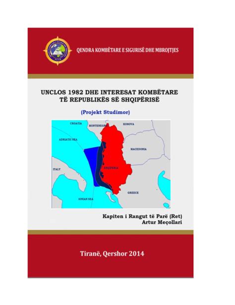 Pdf Unclos 1982 Dhe Interesat Kombetare Te Republikes Se Shqiperise