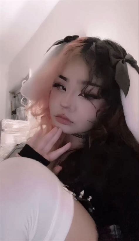 Bunny Girl Pretty Babe Goth Egirl Cute Anime Chibi