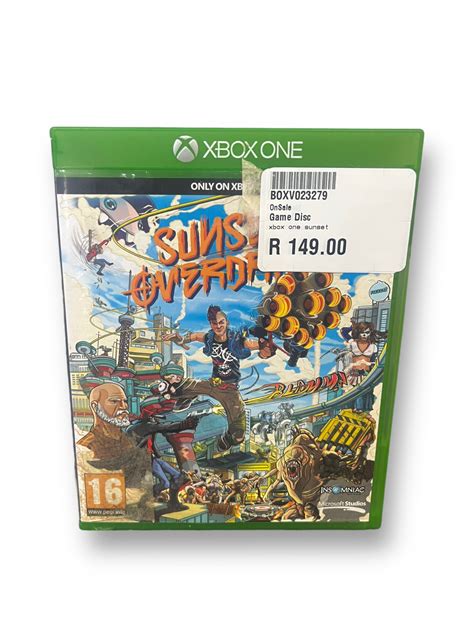 Xbox One Sunset Overdrive Game Disc Cash Converters