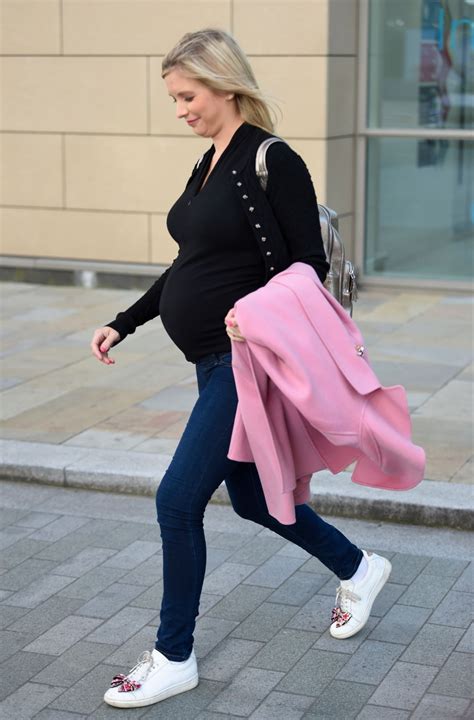 Pregnant RACHEL RILEY Leaves Media City in London 09/11/2019 – HawtCelebs