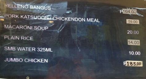 Menu At Hot Chicks Restaurant Mandaluyong